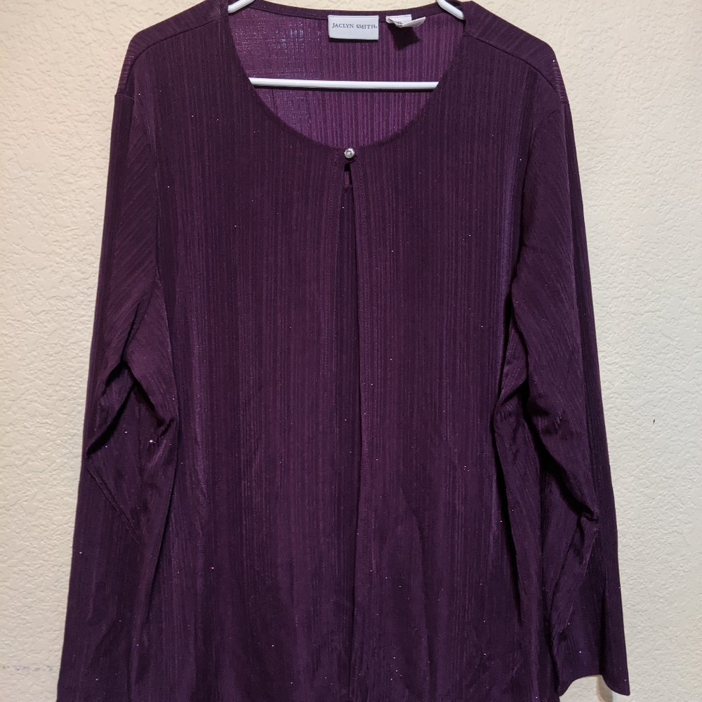 Purple shirt